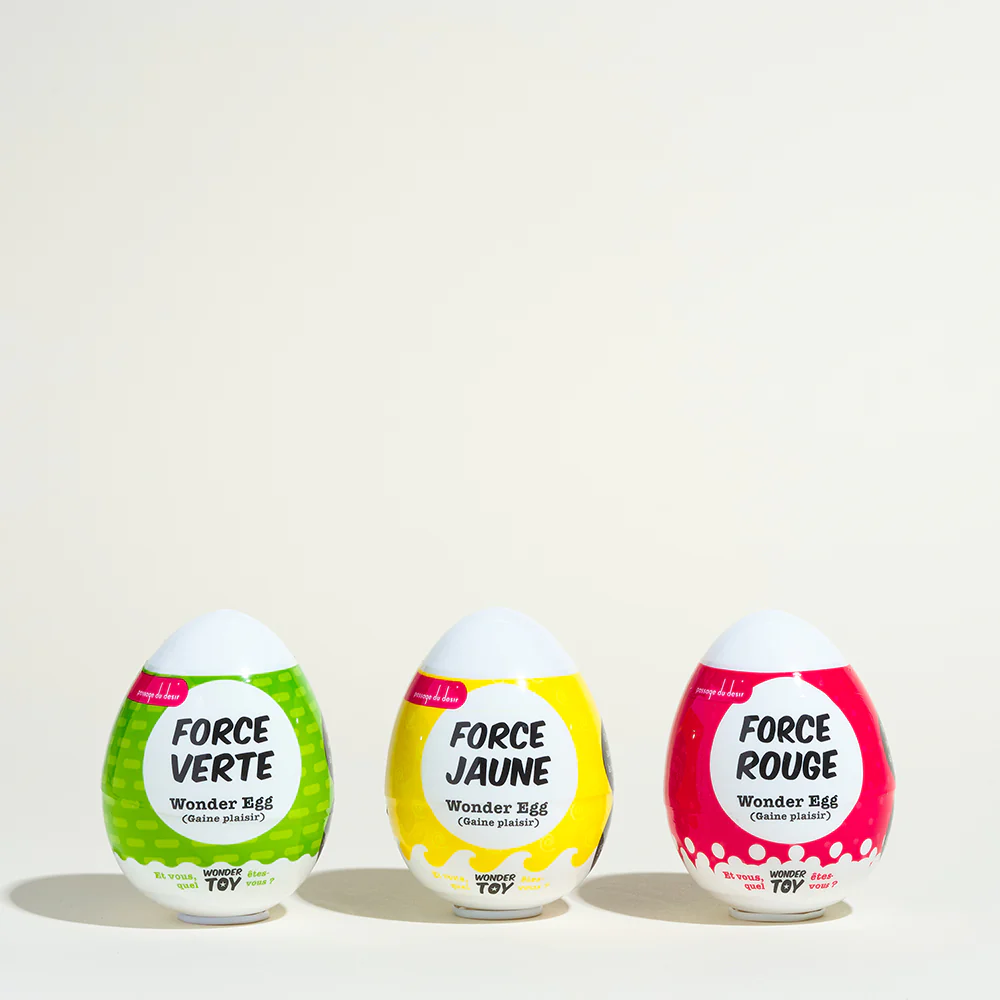 Boîte de 3 Œufs de masturbation surprise Wonder Eggs - Image 3