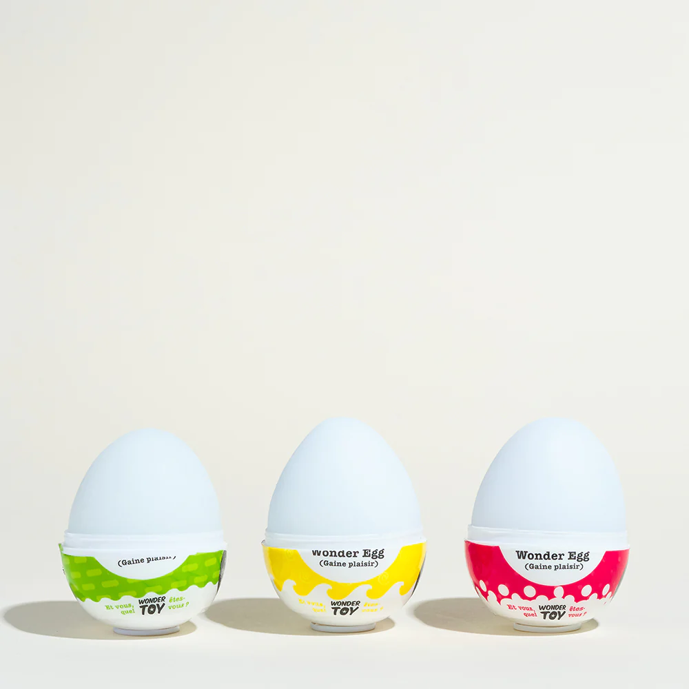 Boîte de 3 Œufs de masturbation surprise Wonder Eggs - Image 4