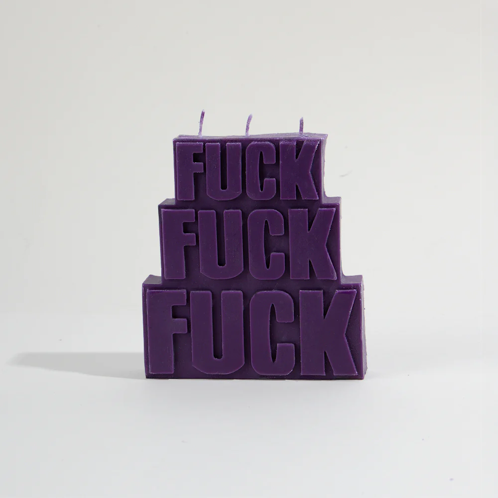 Bougie Fuck Fuck Fuck Passage du Désir