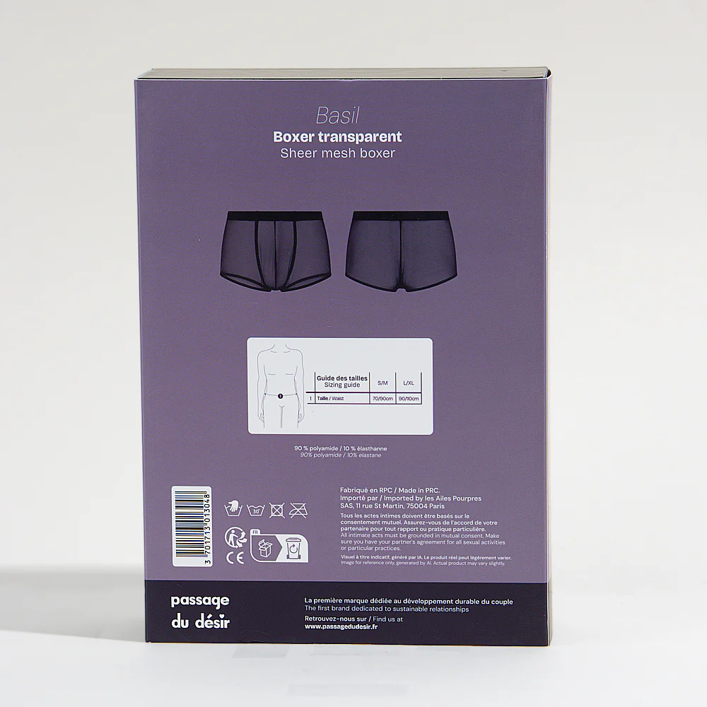 Boxer transparent Basil - Image 5