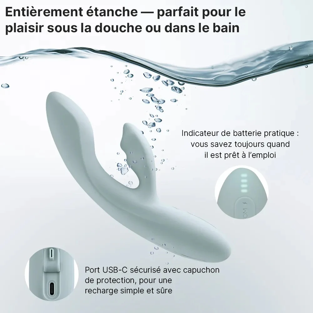 Chika rabbit connecté et chauffant Svakom - Image 7