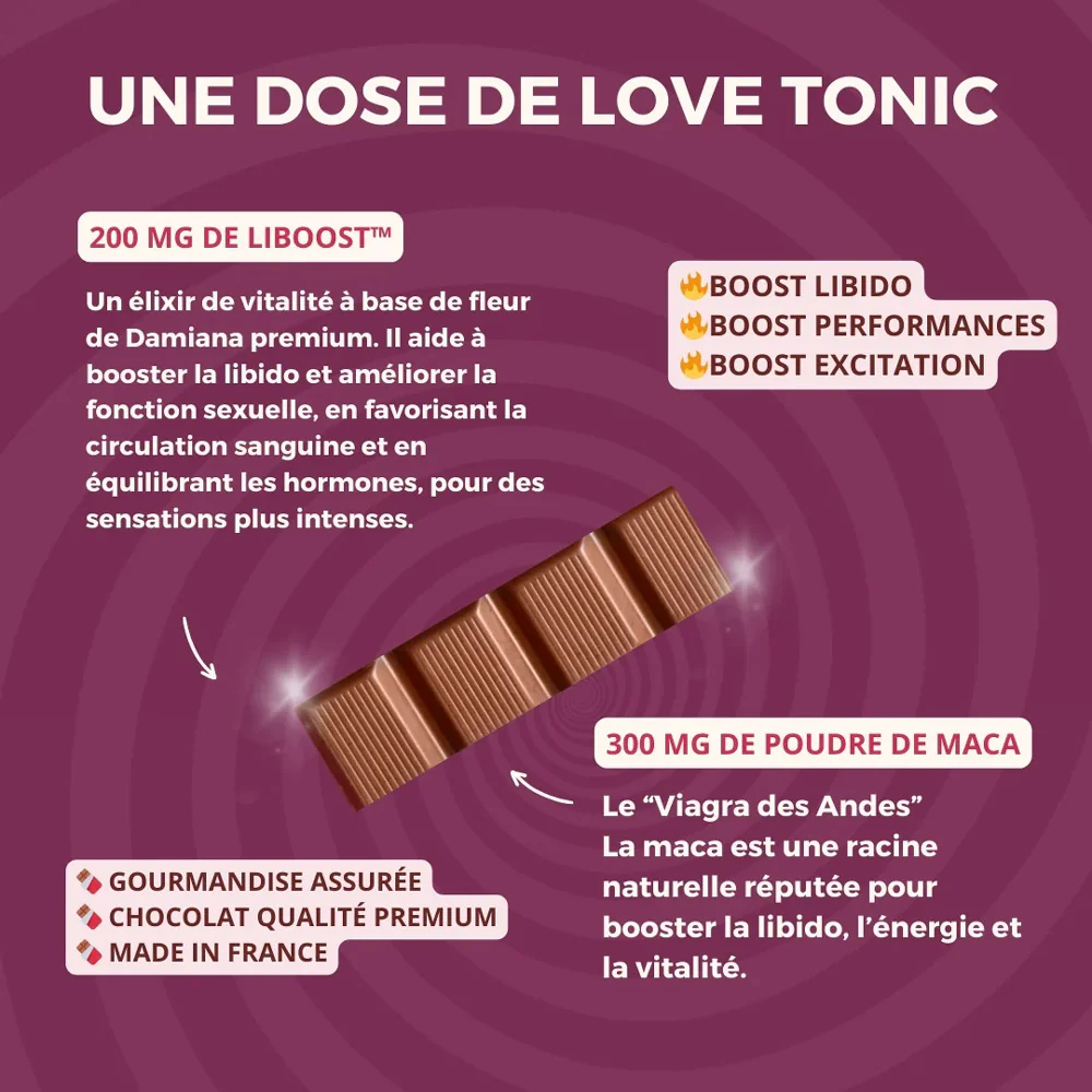 Chocolat noir aphrodisiaque Delikao - Image 3