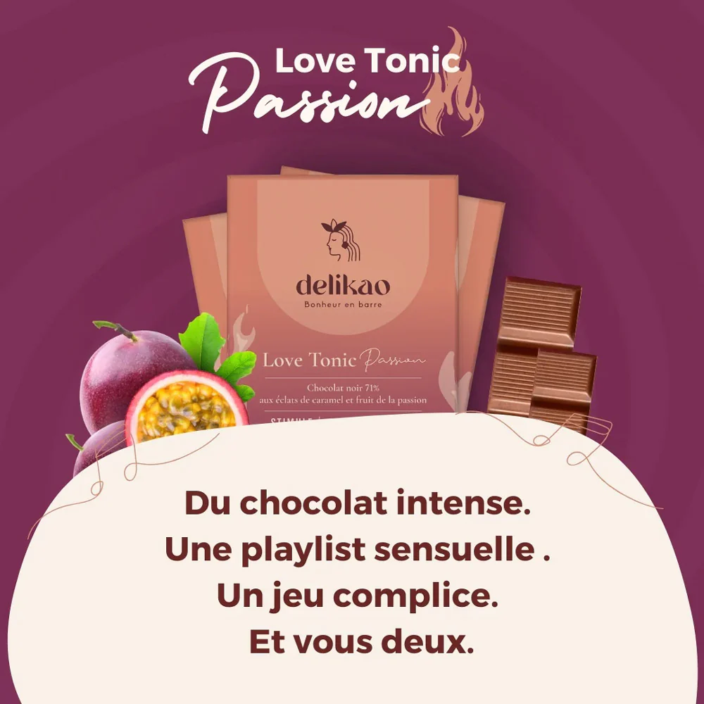 Chocolat noir aphrodisiaque Delikao - Image 5