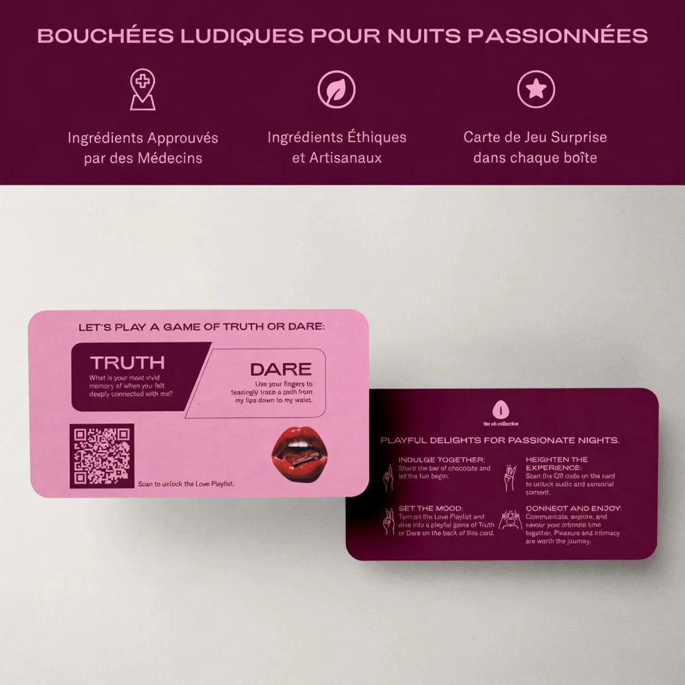 Chocolat noir Aphrodisiaque Fraise et Epices - Image 4