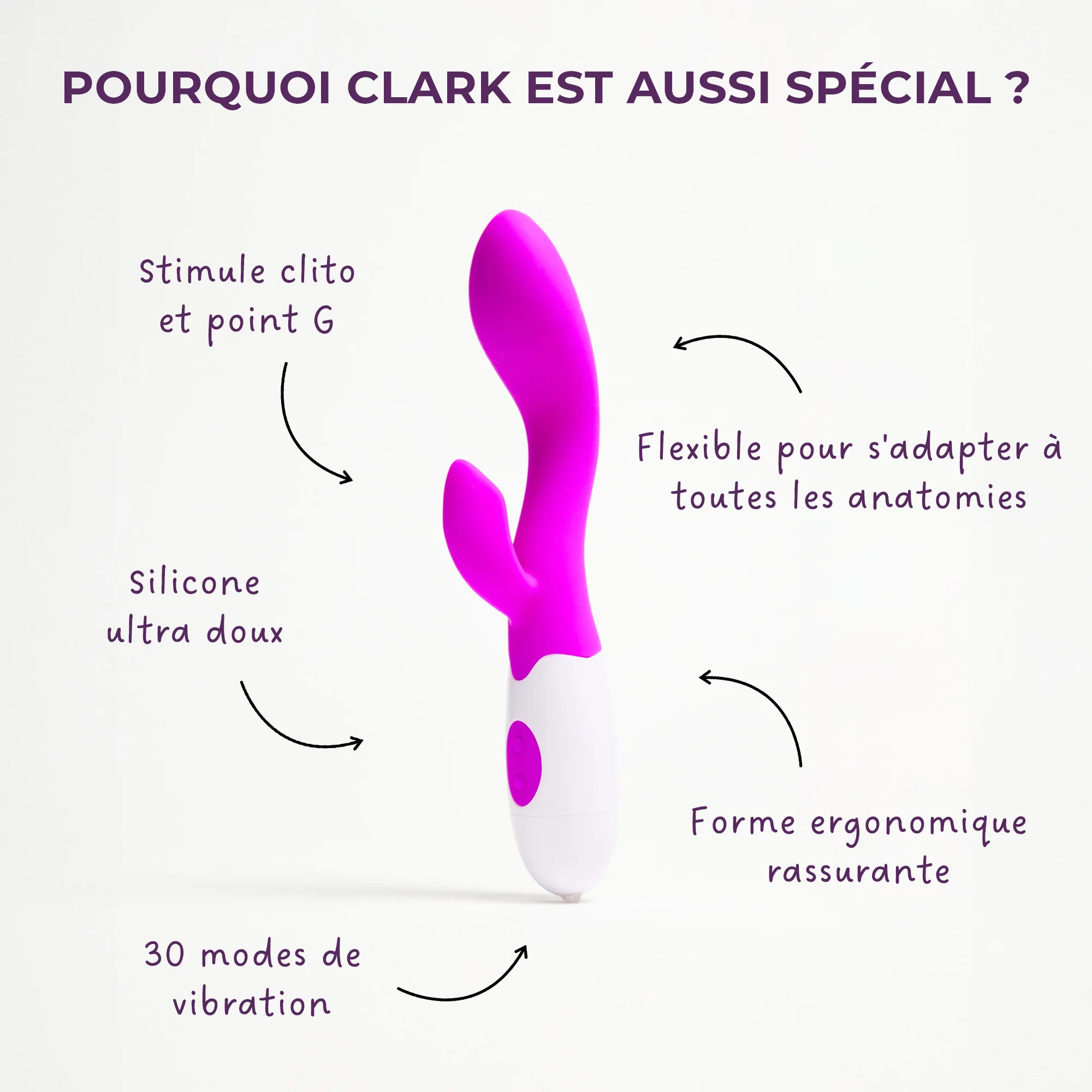 Rabbit silicone Clark - Image 4