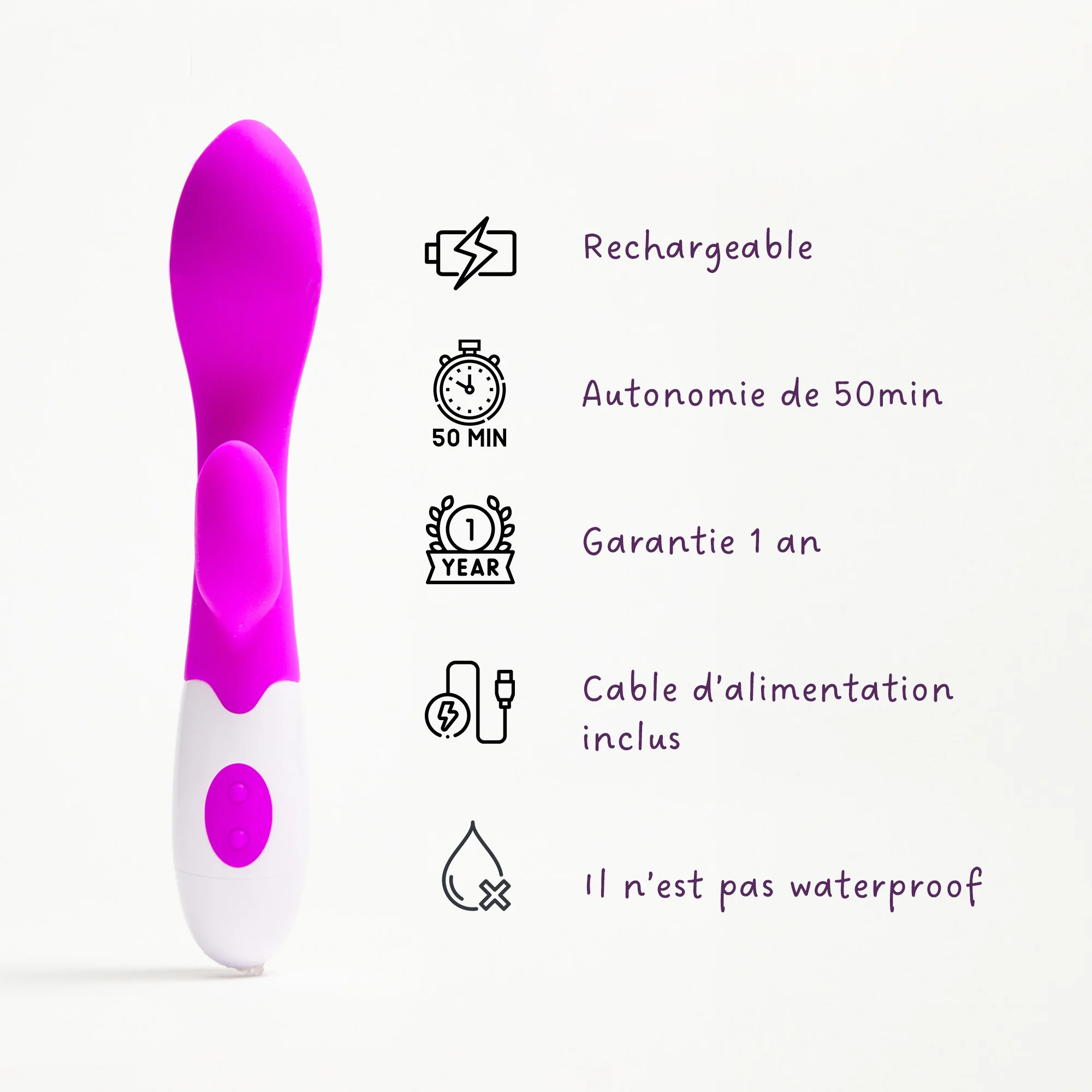 Rabbit silicone Clark - Image 5