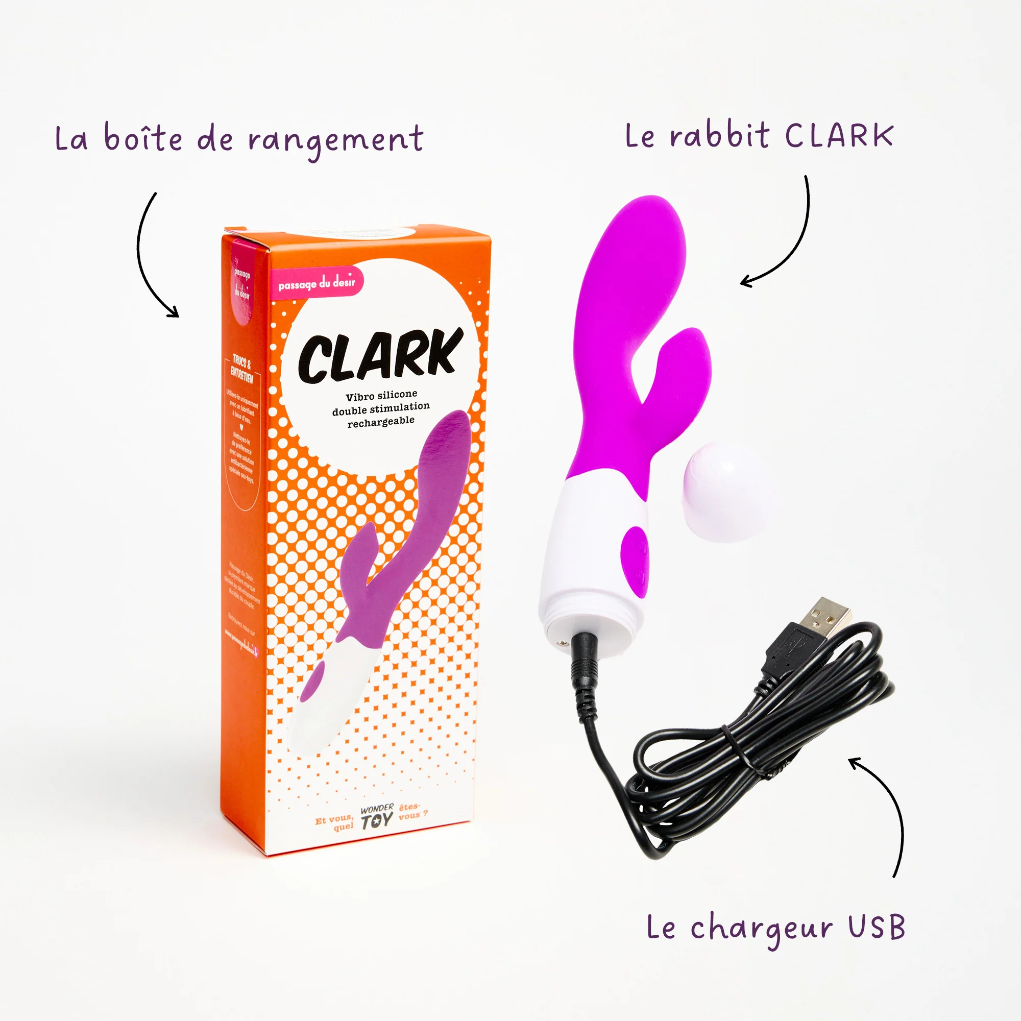 Rabbit silicone Clark - Image 7