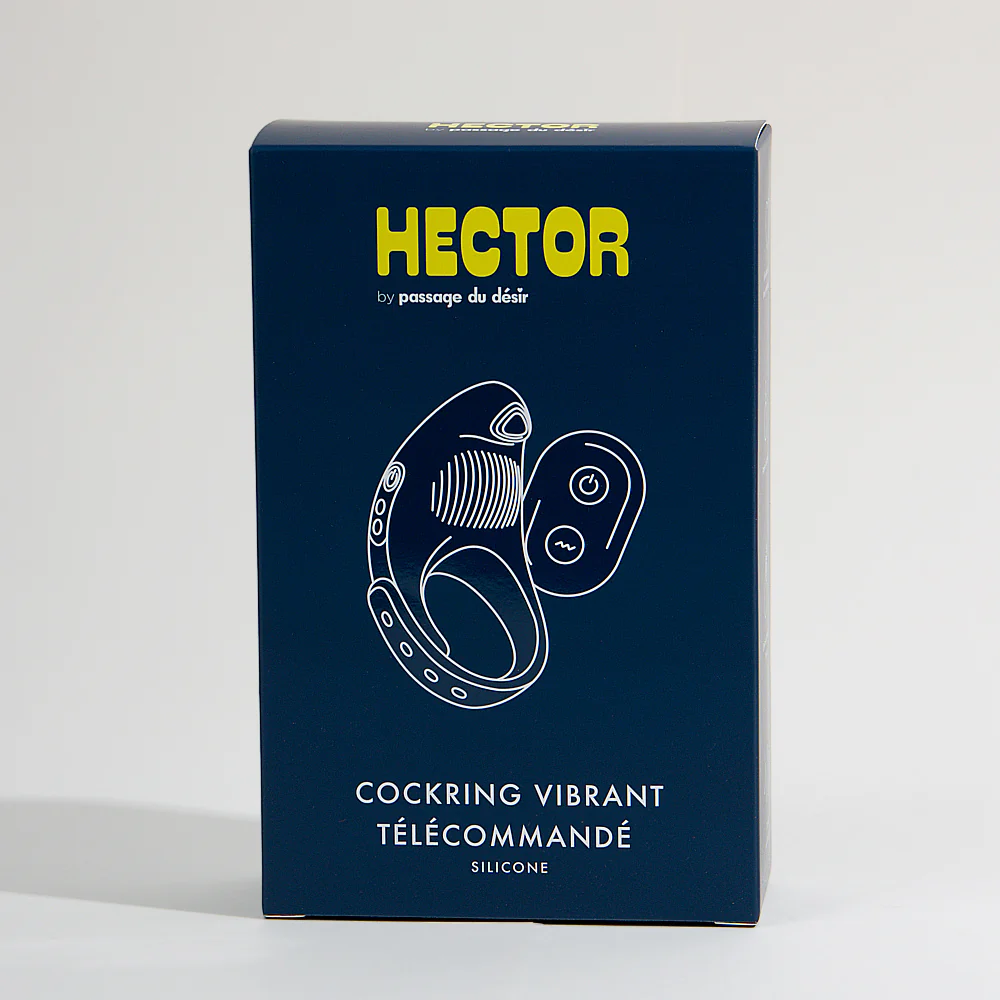 Cockring vibrant télécommandé Hector - Image 8
