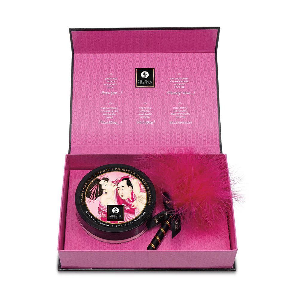 Coffret poudre de massage comestible Shunga - Image 7