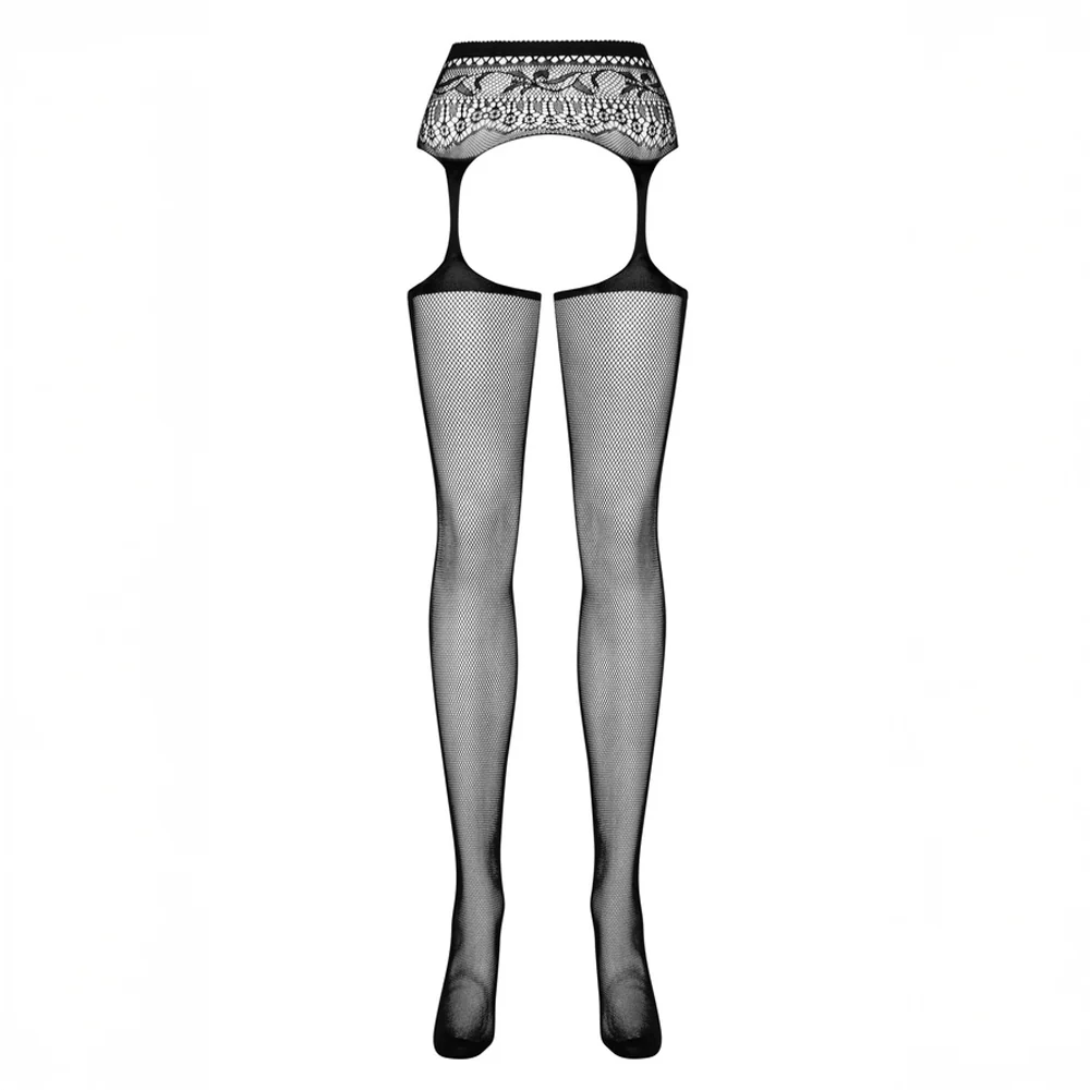 Collants S307 effet porte-jarretelles Obsessive - Image 3