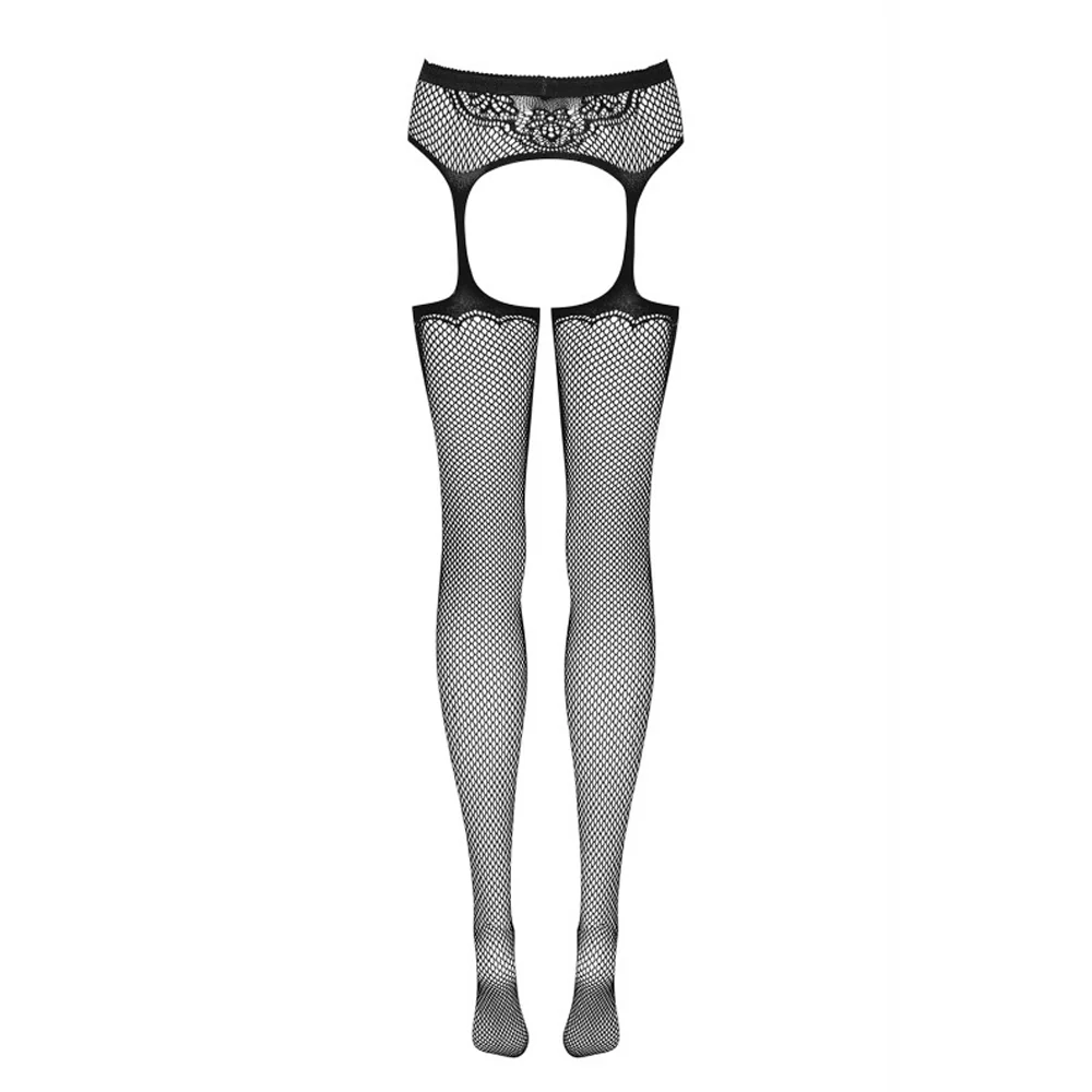 Collants ouverts porte-jarretelles S232 Obsessive - Image 4