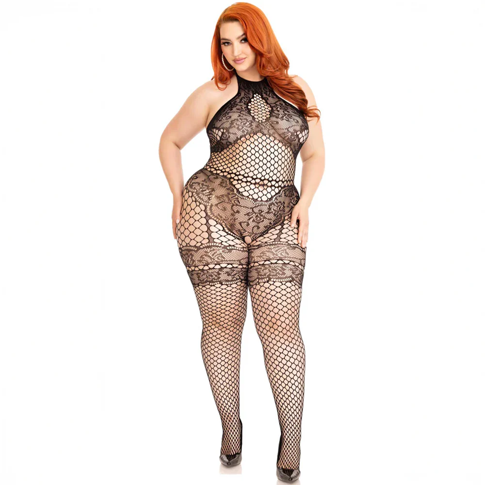 Combinaison ouverte effet lingerie - Image 10