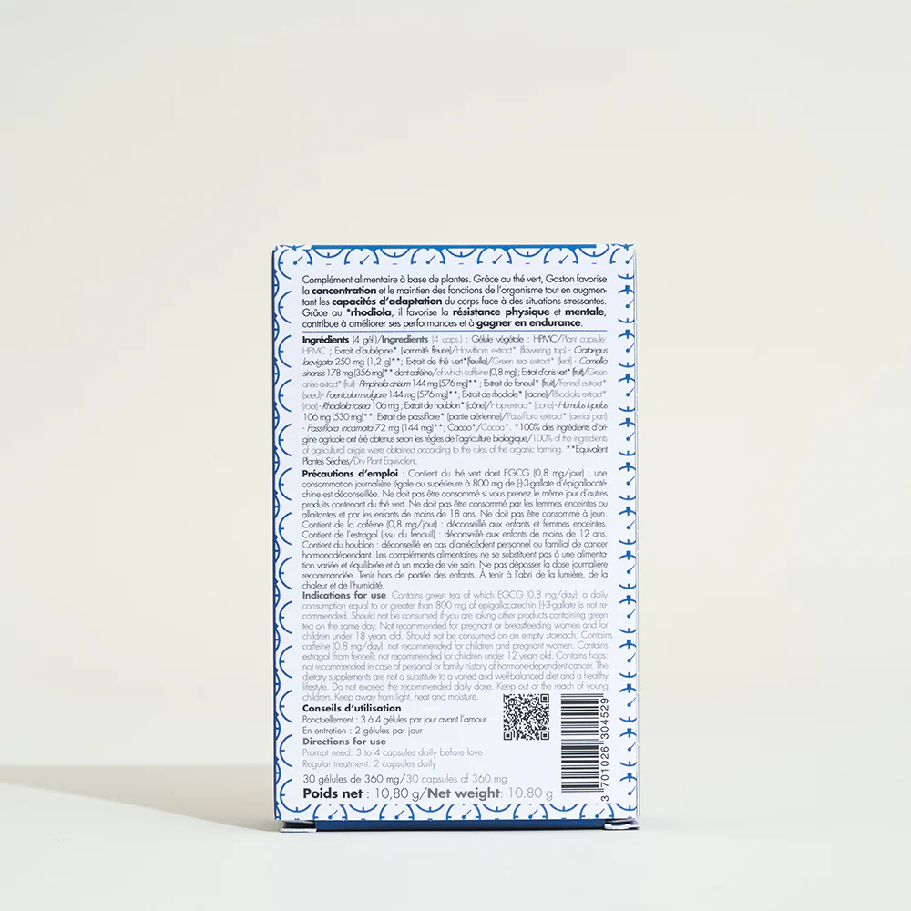Cure retardateur pour homme 100% bio Gaston étalon - Image 4