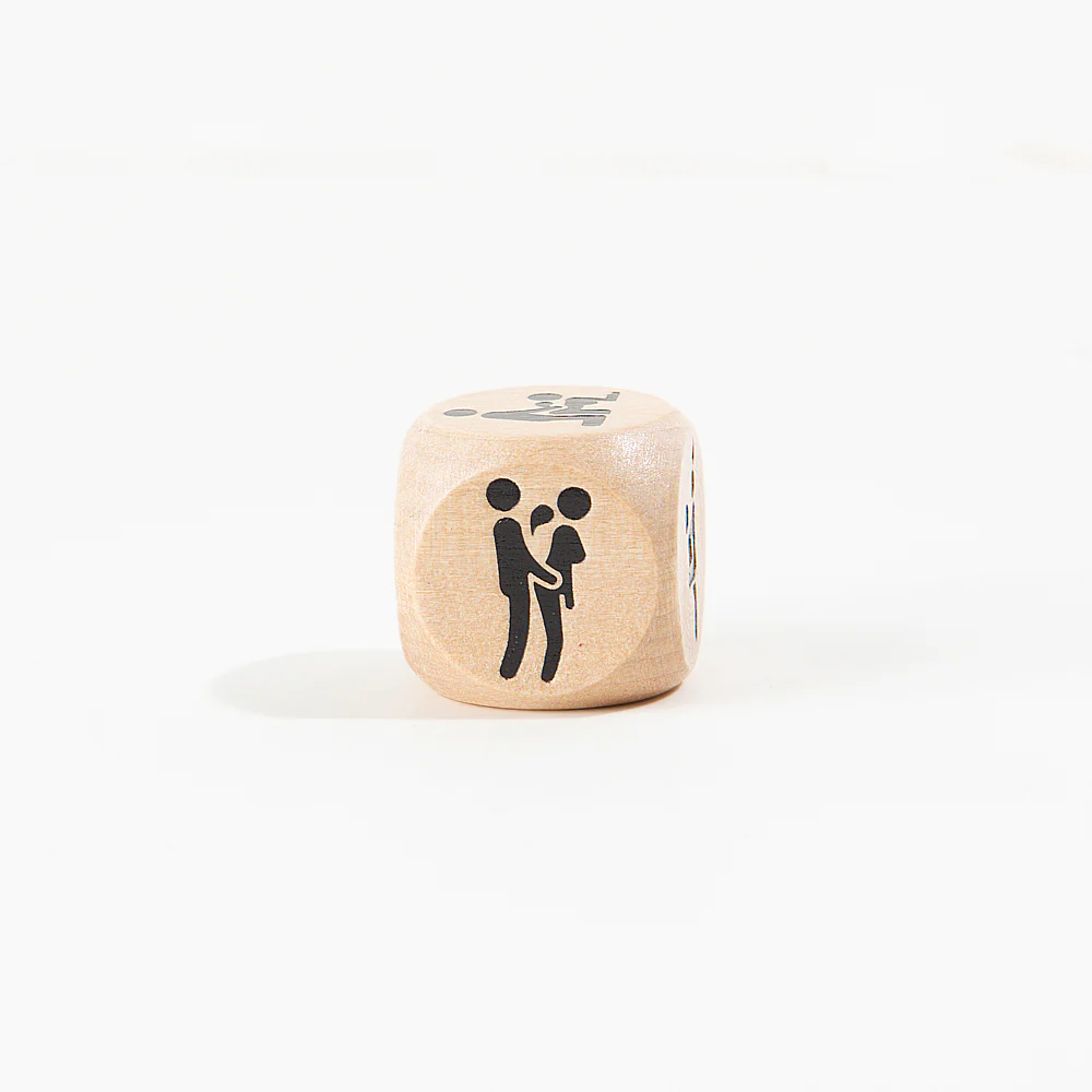 Dé Amoureux en bois