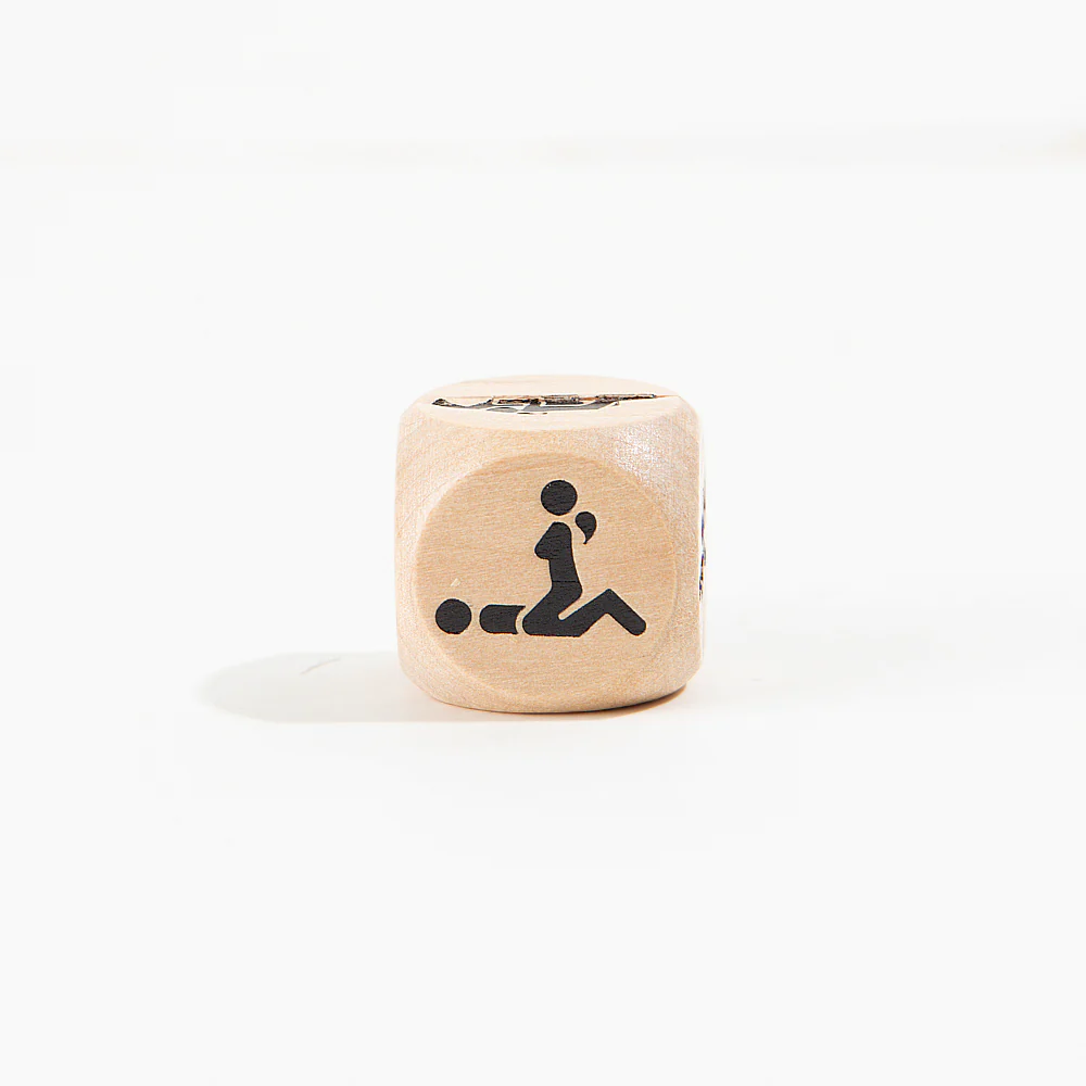 Dé Amoureux en bois - Image 2