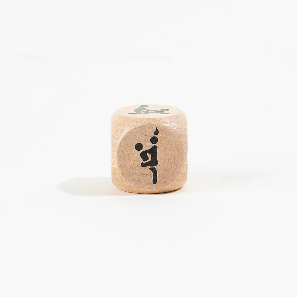 Dé Amoureux en bois - Image 3