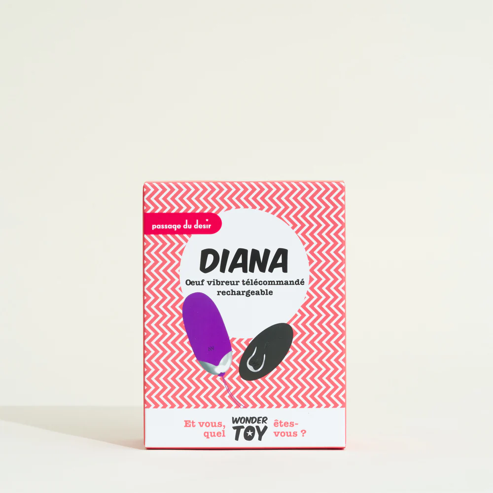 Oeuf vibrant télécommandé Diana - Image 5