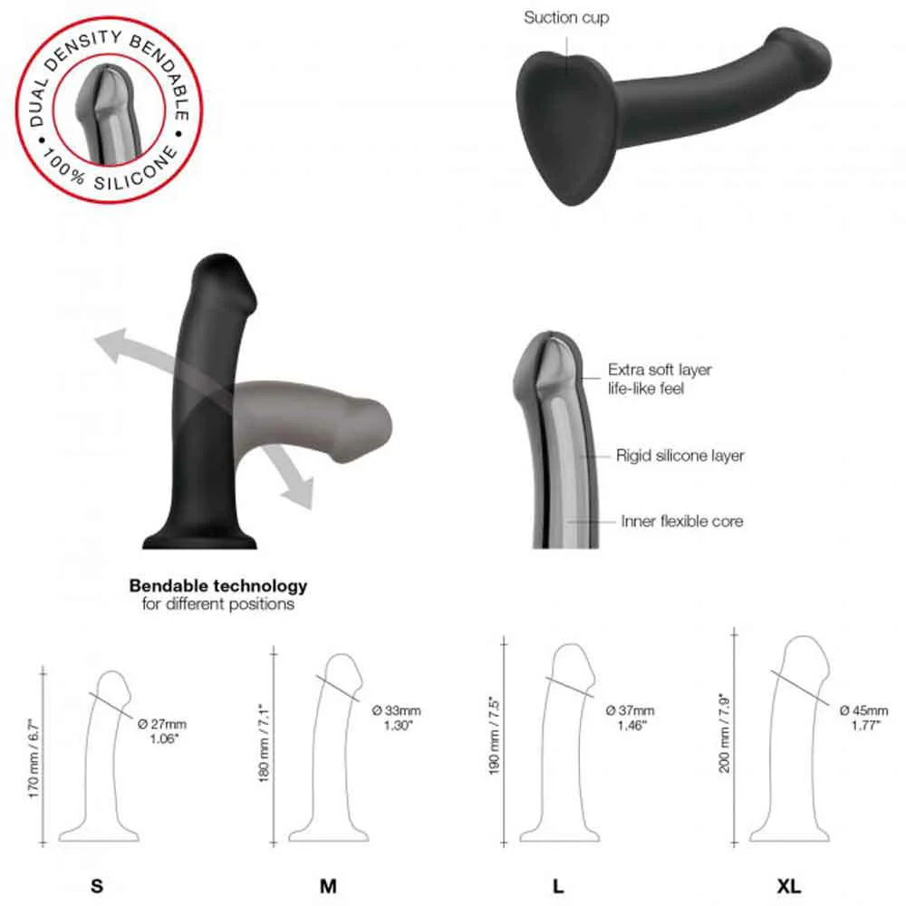 Dildo ventouse Dual Density - Image 12