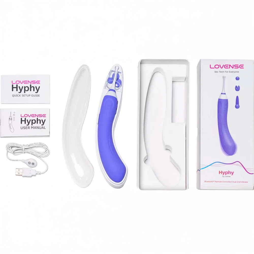 Vibromasseur connecté double extrémité Hyphy Lovense - Image 7