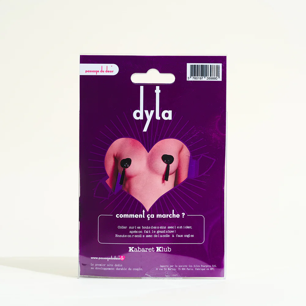 Dyta nippies coeur à sequins - Image 3