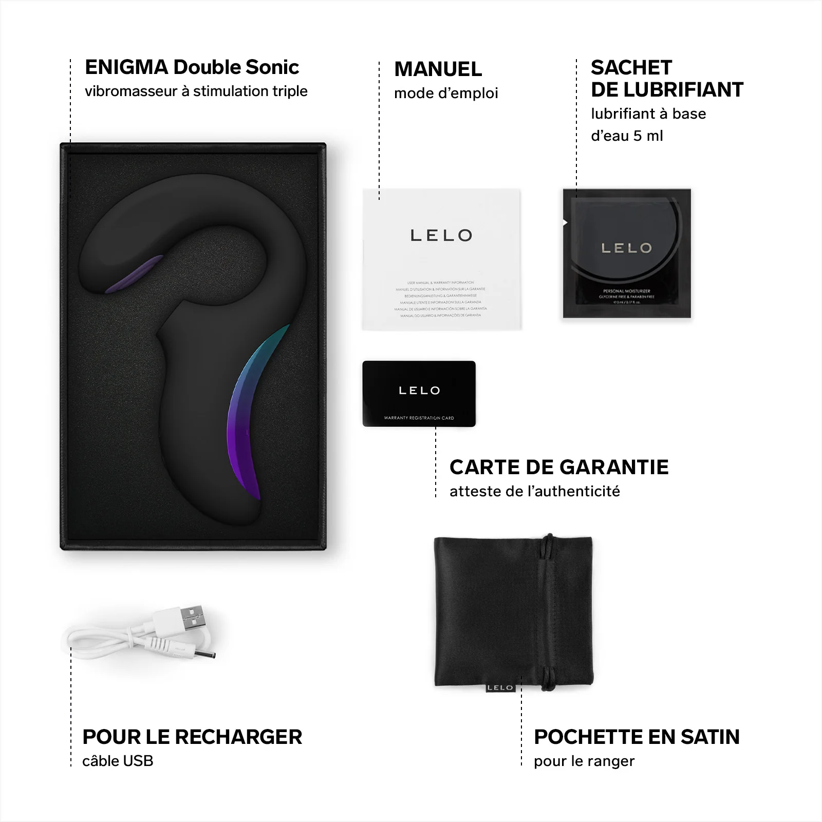 Enigma double sonic de Lelo - Image 12