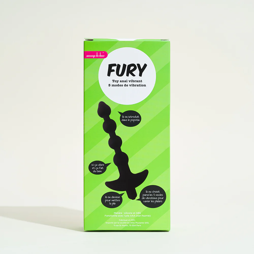 Chaine anale vibrante Fury - Image 3