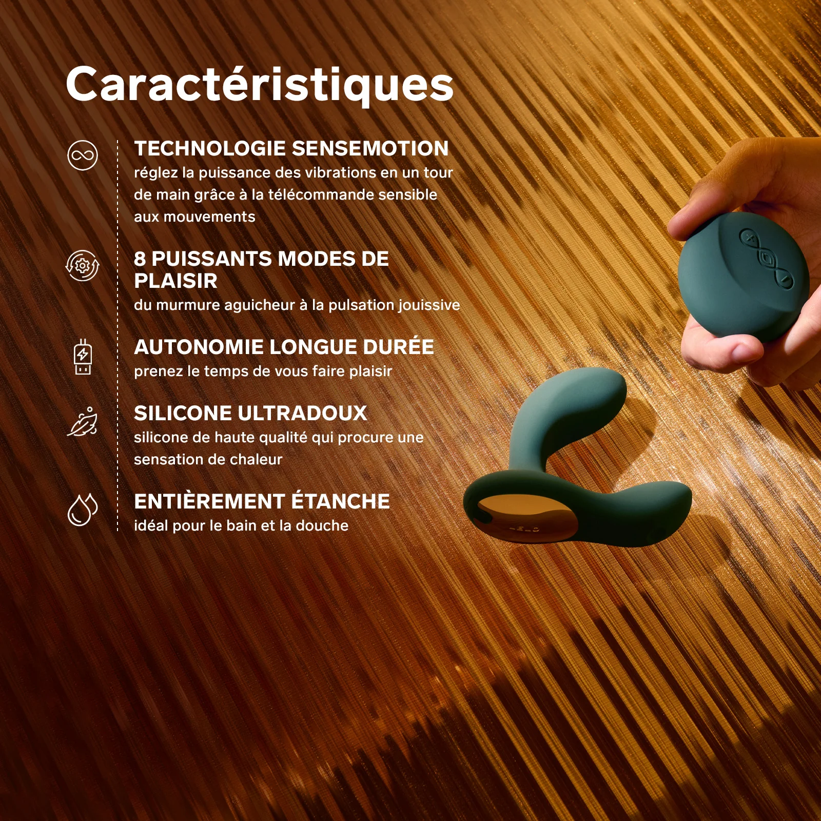 Stimulateur prostatique Hugo 2 Remote de Lelo - Image 4