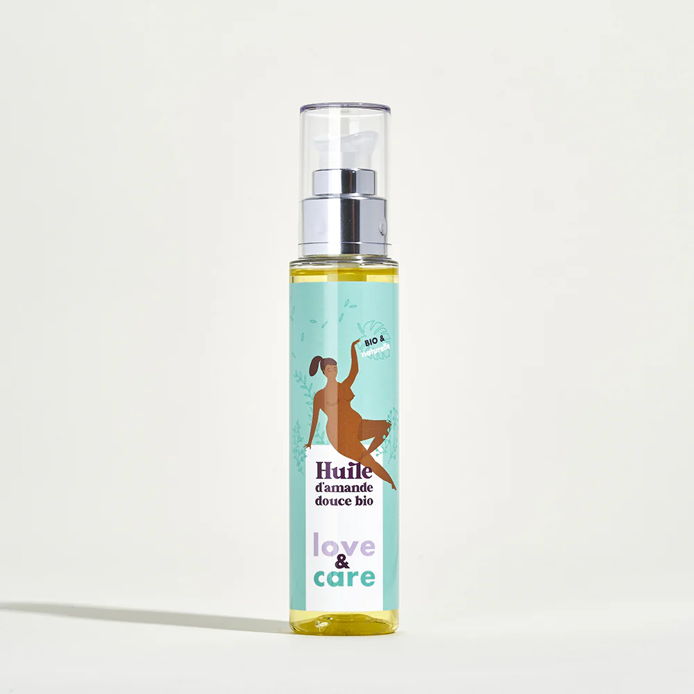 Huile de massage amande douce Bio Love&Care