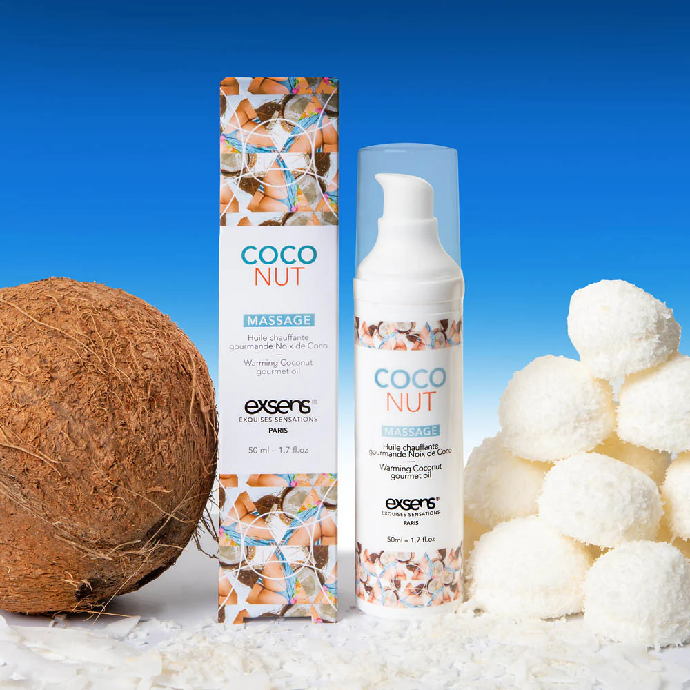 Huile de massage comestible et chauffante Exsens - Image 20