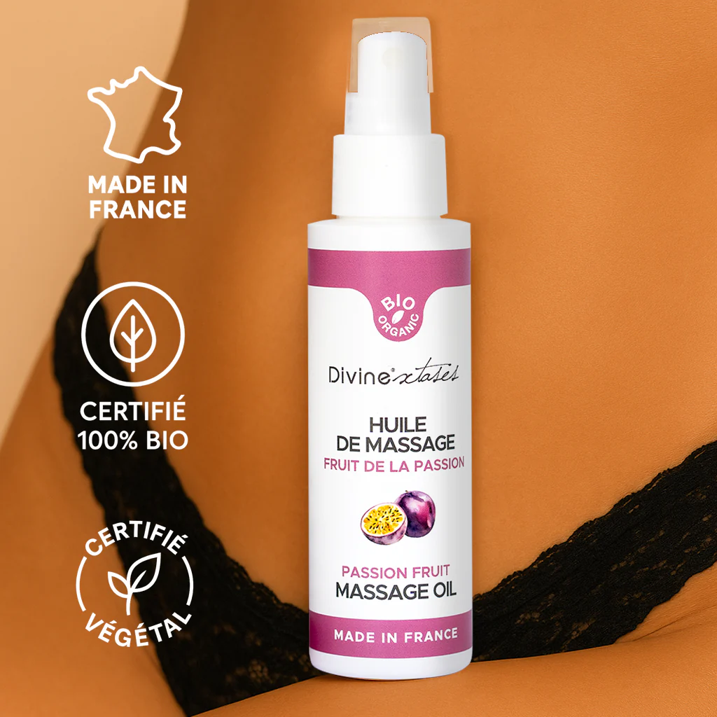 Huile de massage gourmande fruit de la passion - Image 3