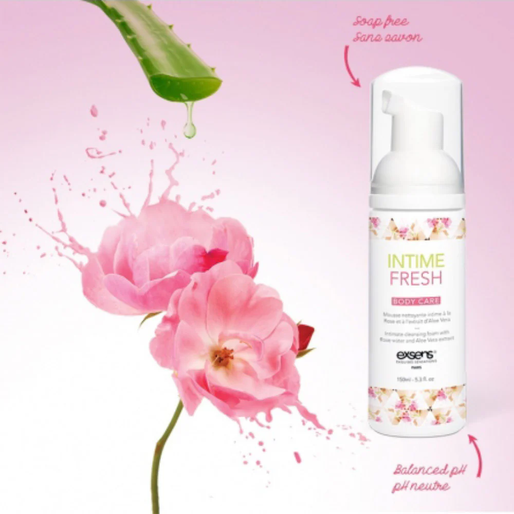 Mousse nettoyante Bio rose & Aloe vera - Image 3