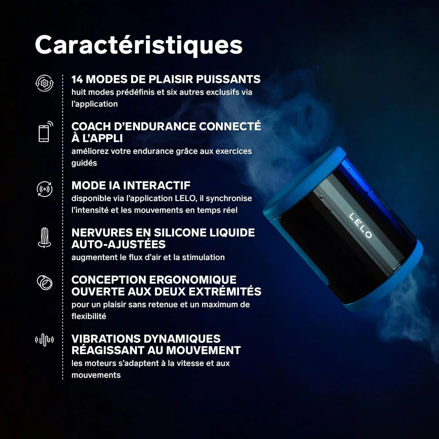 Lelo F2S masturbateur connecté - Image 6