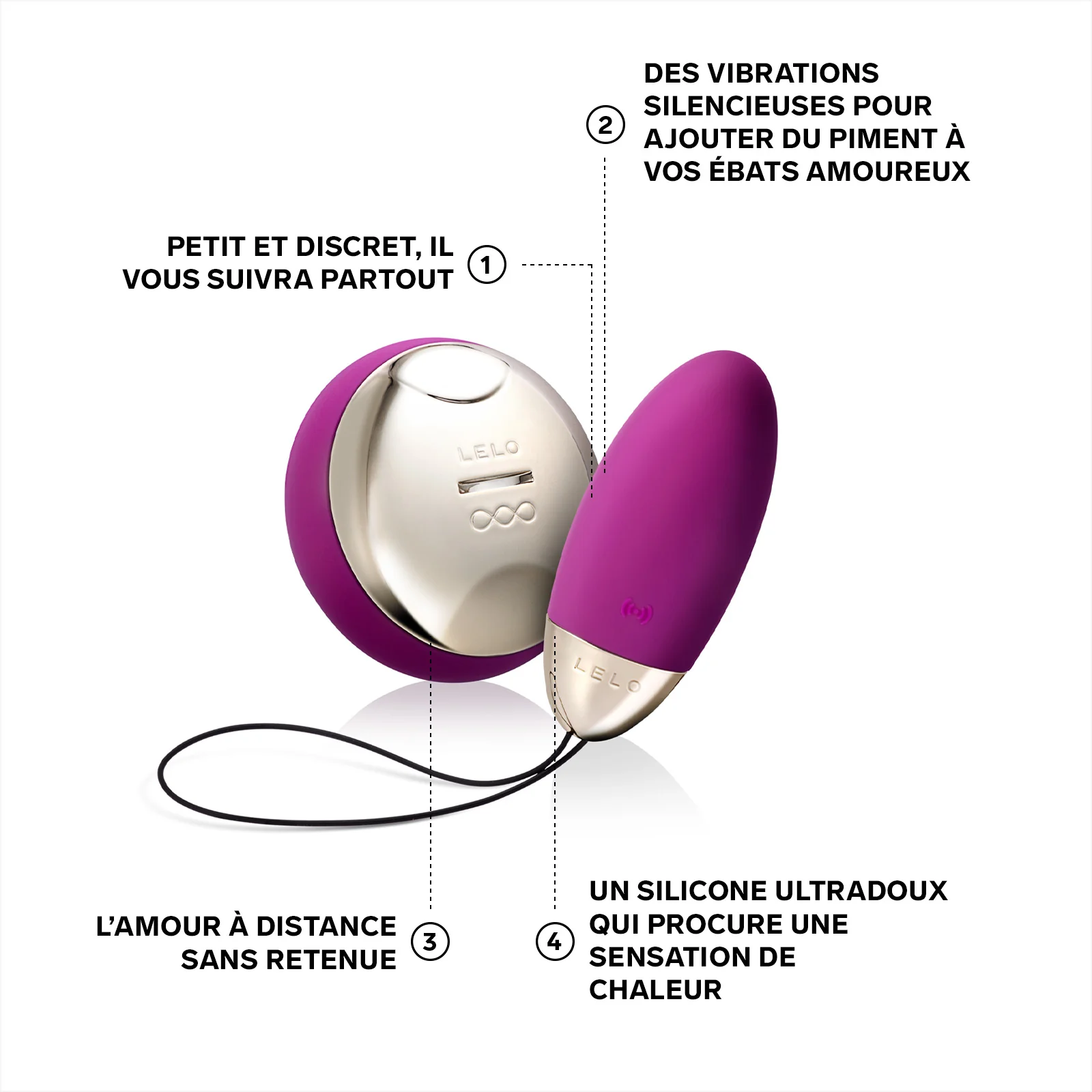 L'oeuf vibreur Lyla 2 de Lelo - Image 4
