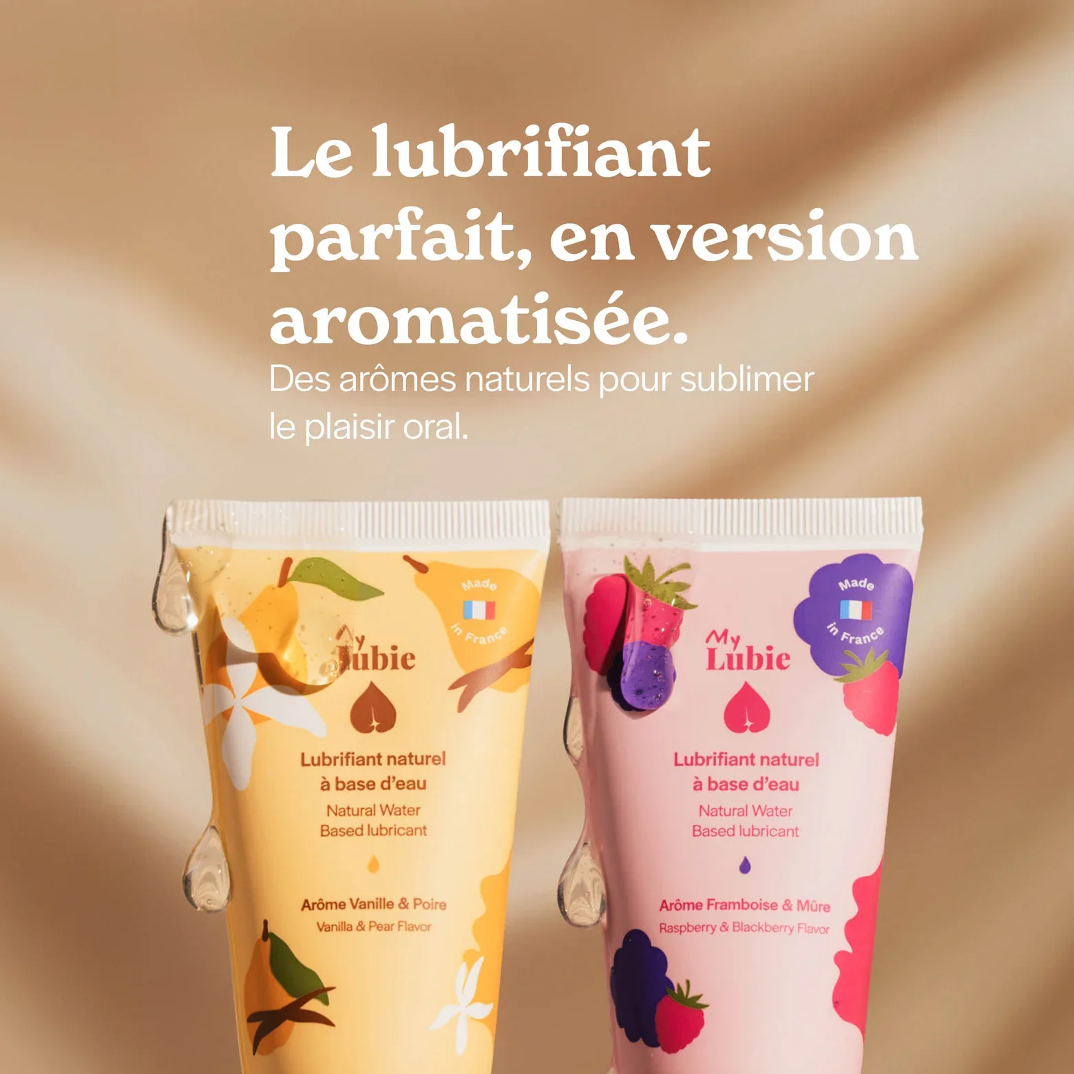 Lubrifiant aromatisé à base d'eau My lubie - Image 3