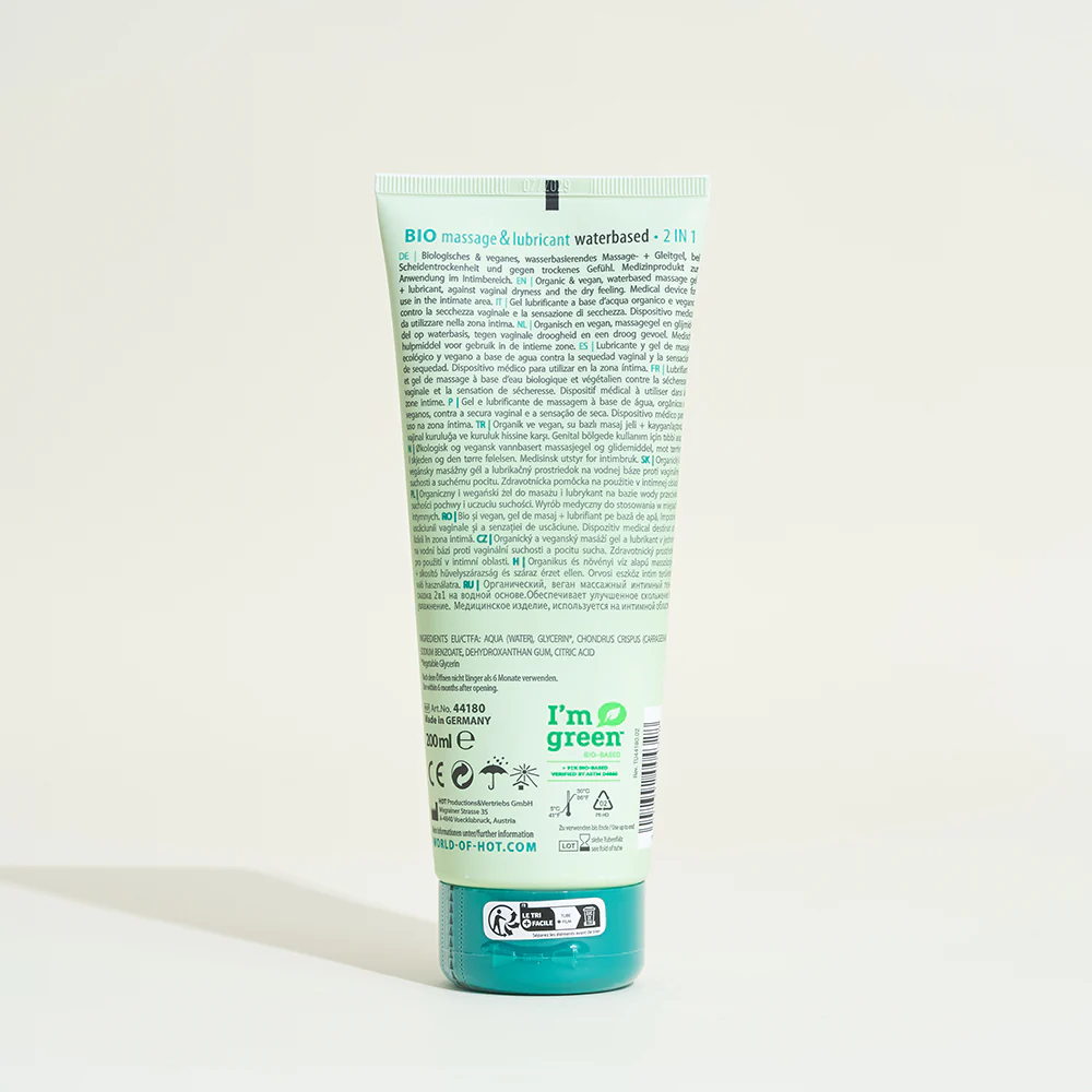 Lubrifiant & Massage 2en1 HOT Bio 200 ml - Image 2
