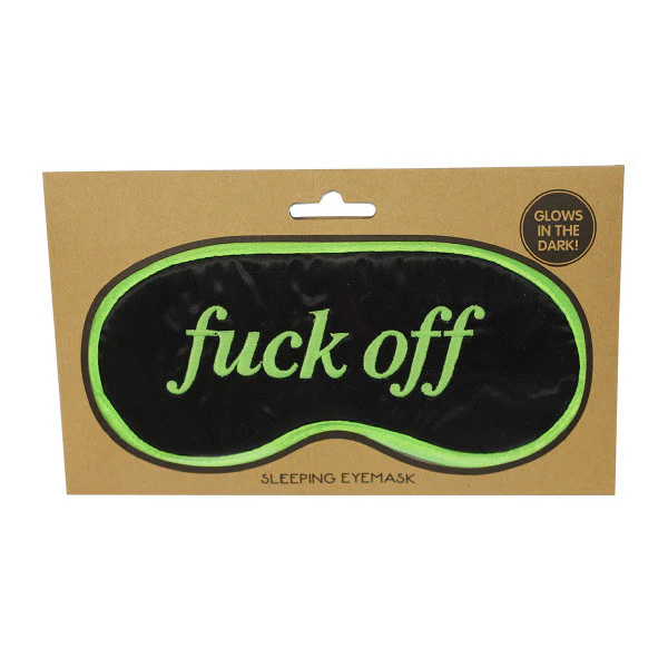 Masque "Fuck Off" phosphorescent - Image 2
