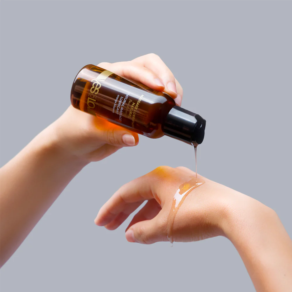 Massage lubrifiant naturel fleur d’oranger YESforLOV - Image 4
