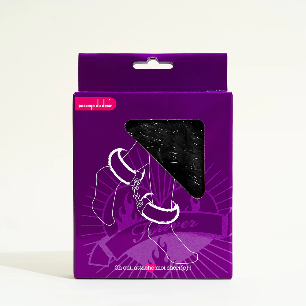 Menotte chevilles fourrure - Image 3