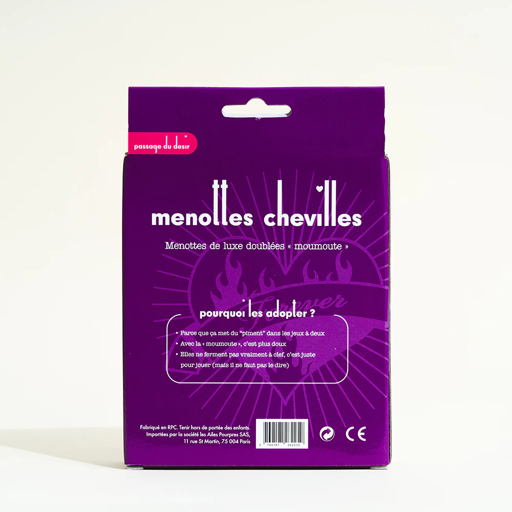 Menotte chevilles fourrure - Image 4