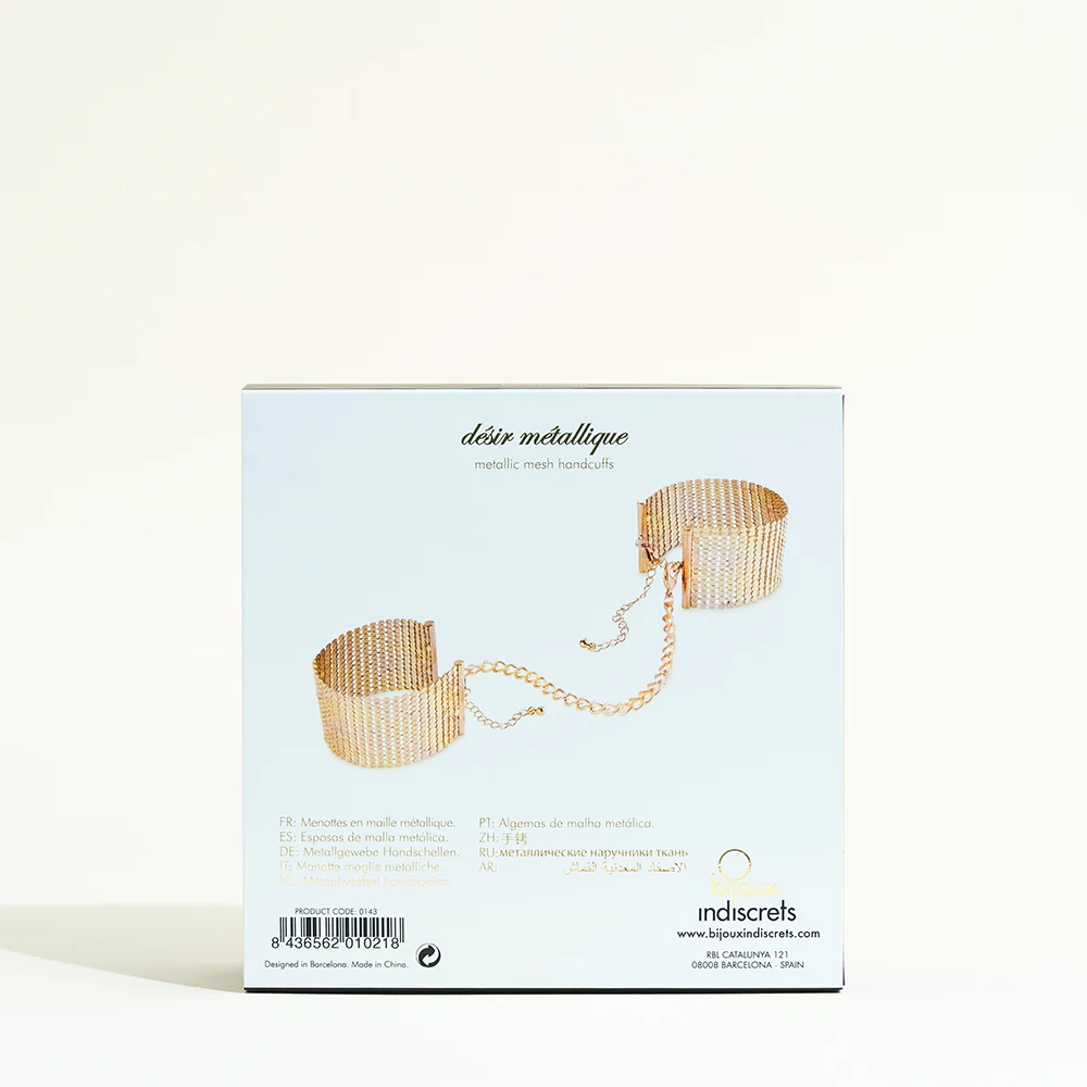 Menottes Désir Métallique Bijoux Indiscrets - Image 3