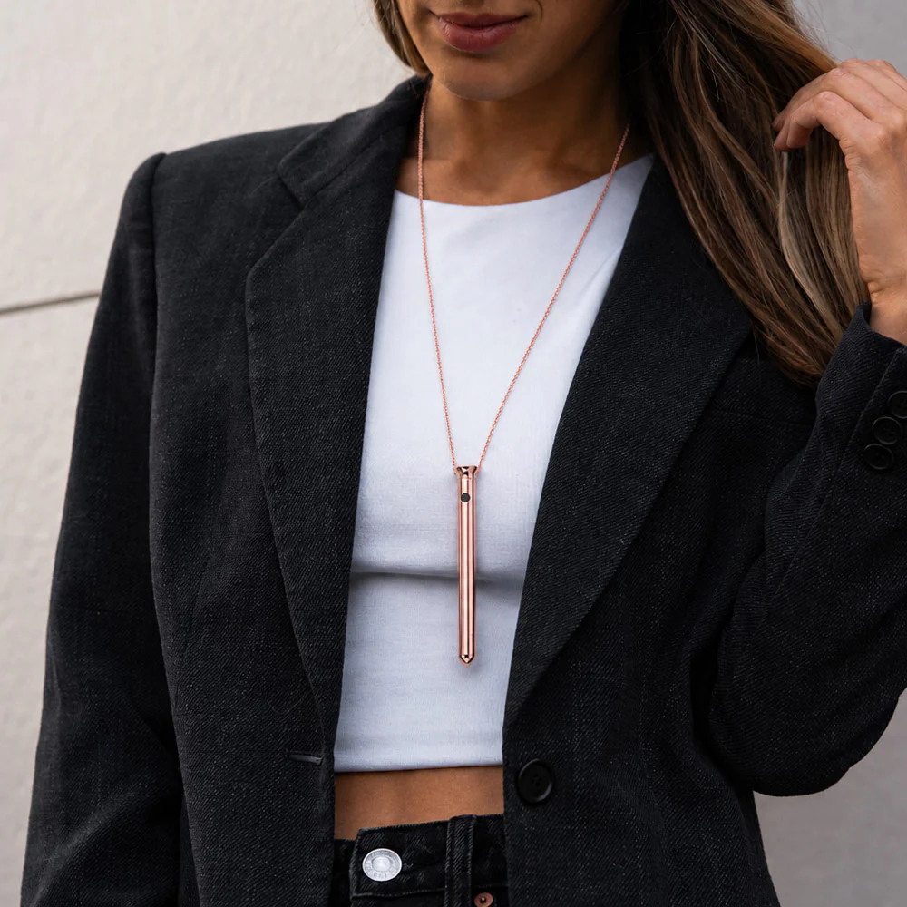 Collier vibromasseur Vesper 2 Or Rose - Image 2