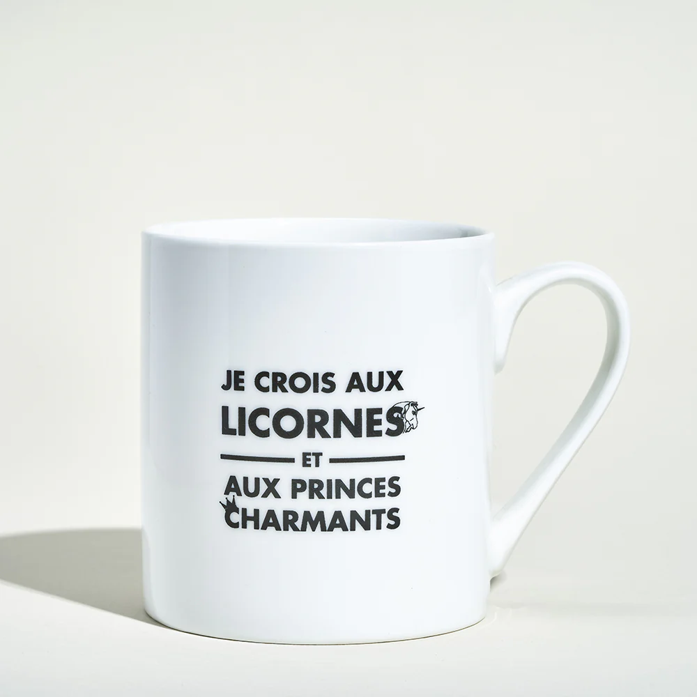 Mug "Je crois aux licornes et aux princes charmants" - Image 2