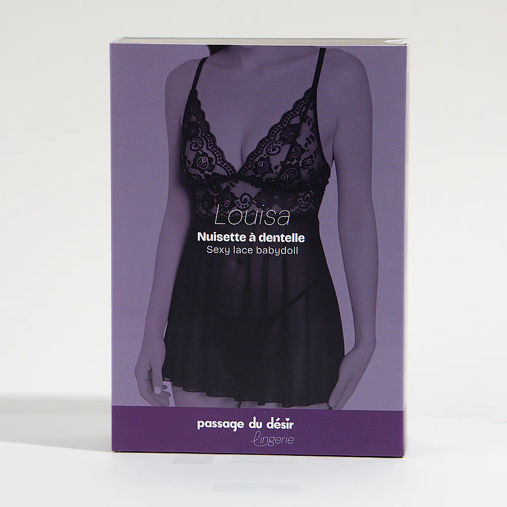 Nuisette à dentelle Louisa - Image 4