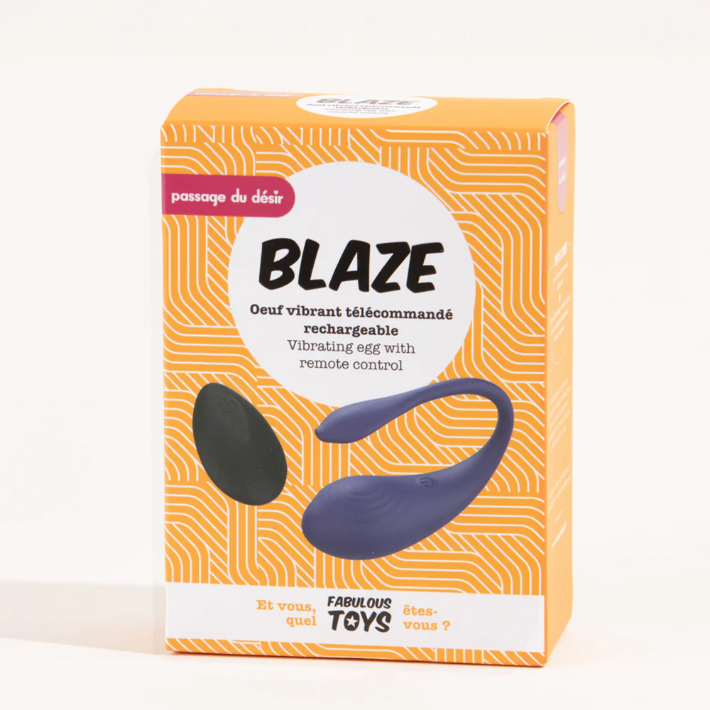 Oeuf vibrant télécommandé Blaze - Image 8