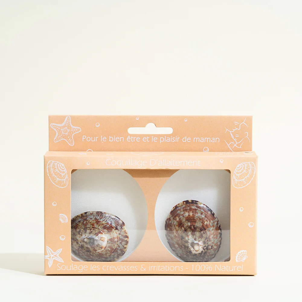 Paire de coquillages d’allaitement