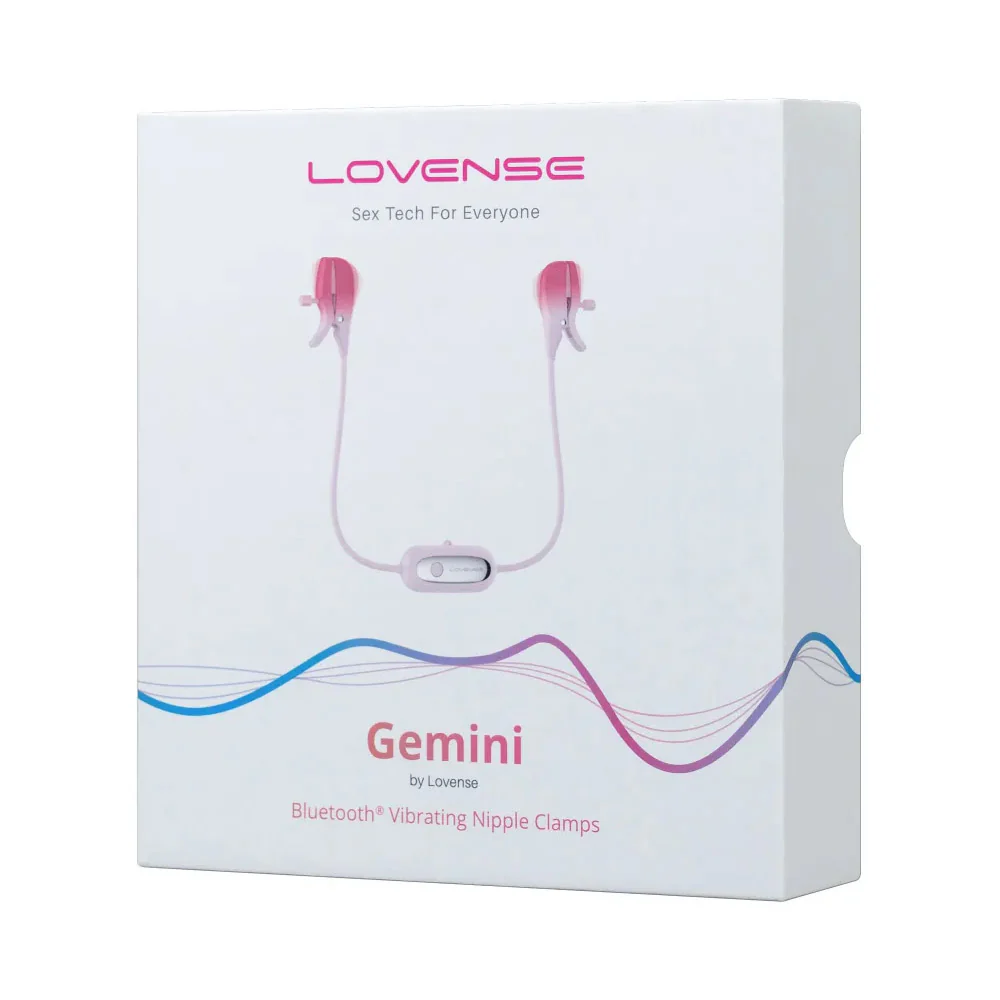 Pinces à seins vibrantes connectées Gemini de Lovense - Image 8