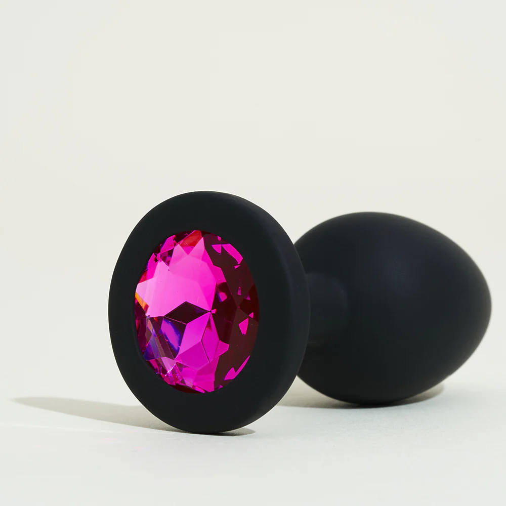 Plug avec strass Pink Secret - Image 2