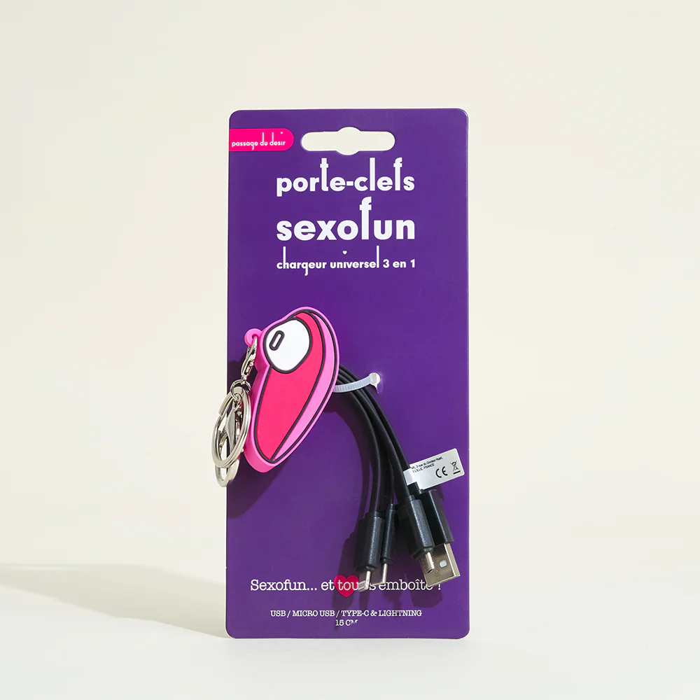 Porte-clefs Sexofun chargeur universel - Image 5