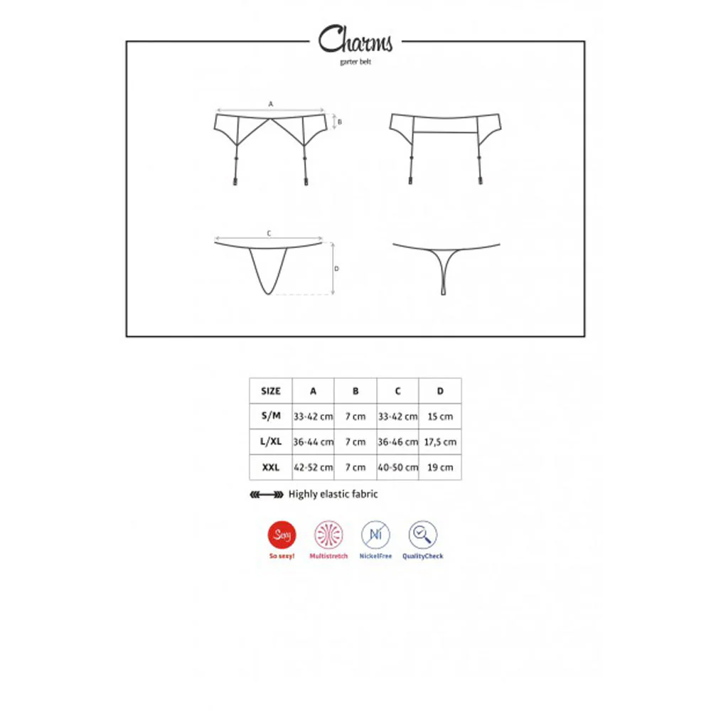 Porte-jarretelles Charms Obsessive - Image 6