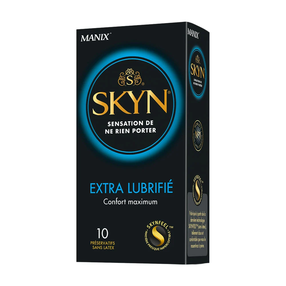 Préservatifs sans latex extra lubrifié